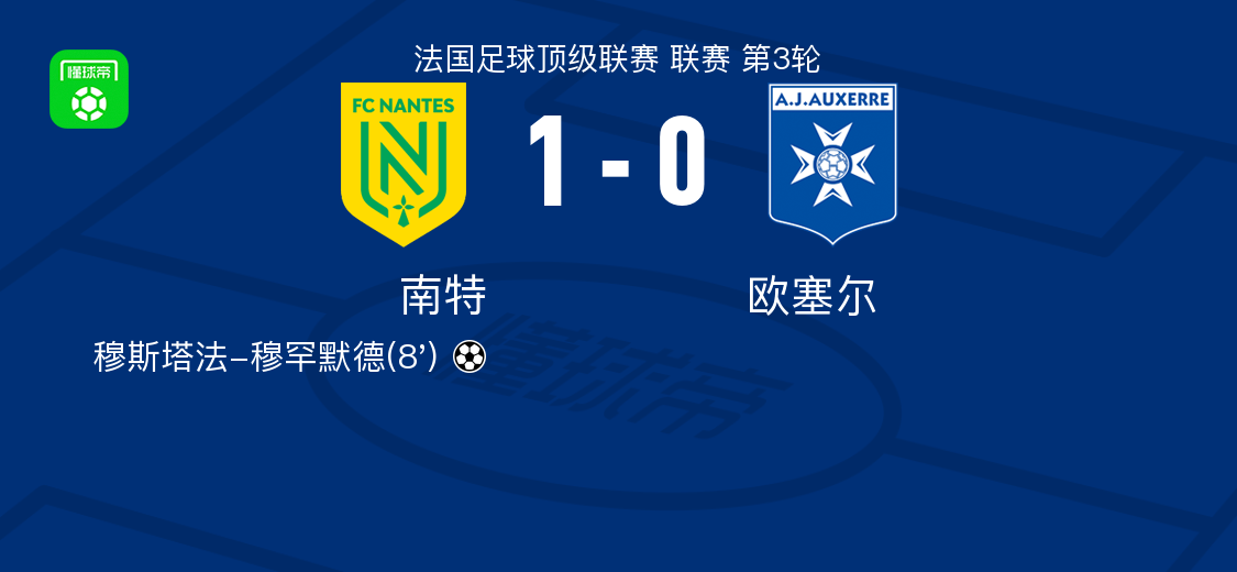 南特主场胜蒙彼利埃，豪取三分的简单介绍